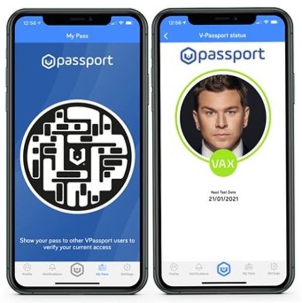 La compañía británica de tecnología lanza el primer pasaporte de salud 'Fit to Fly' para viajes aéreos 'VPassport'