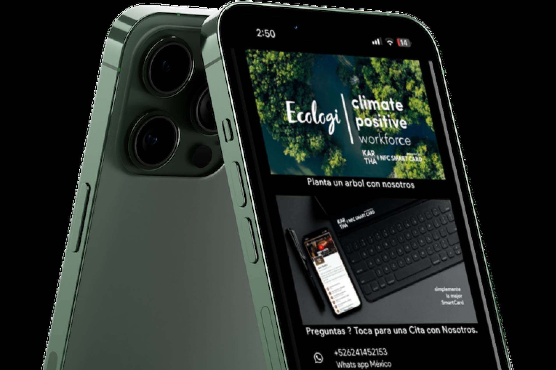 Kartha ha cambiado la forma en la que se presentan los negocios en la era digital con las tarjetas NFC inteligentes