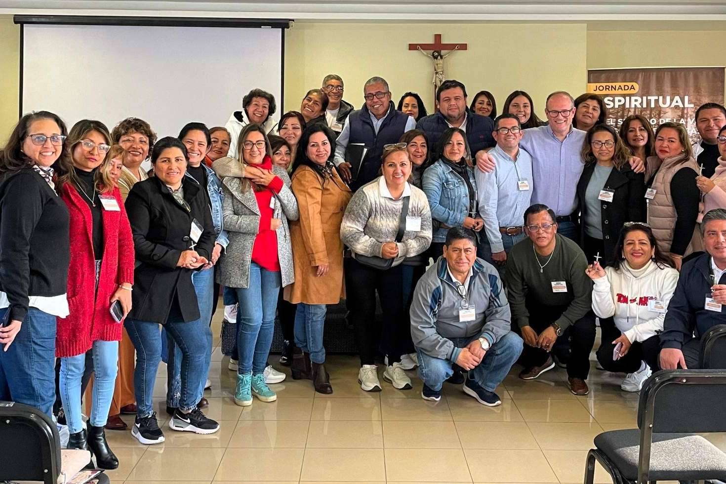 La jornada de formación espiritual que Felicitas llevó a los trabajadores del Parque del Recuerdo